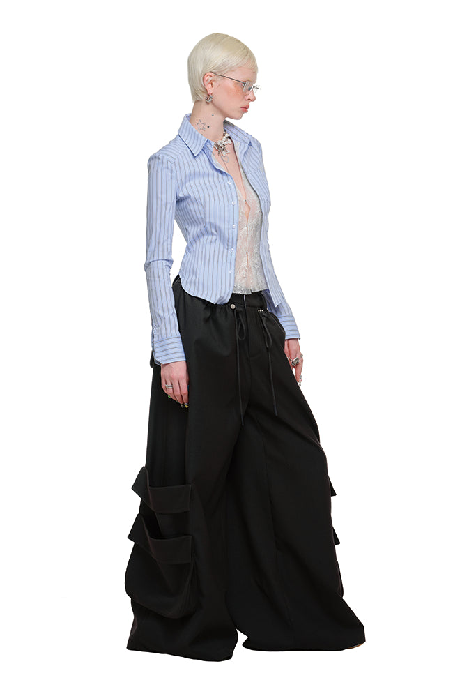 Jennie Lace Panel Blouse