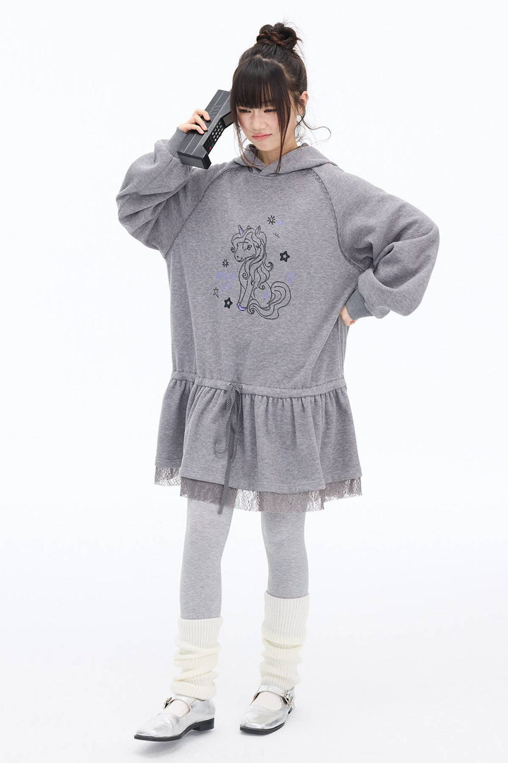 Unicorn Hoodie Dress