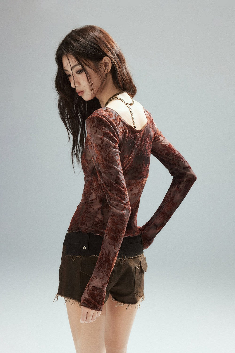 Ella Sheer Lace Top