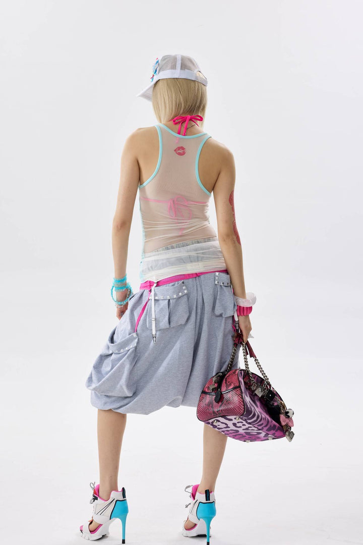 Low Rise Drop Pants