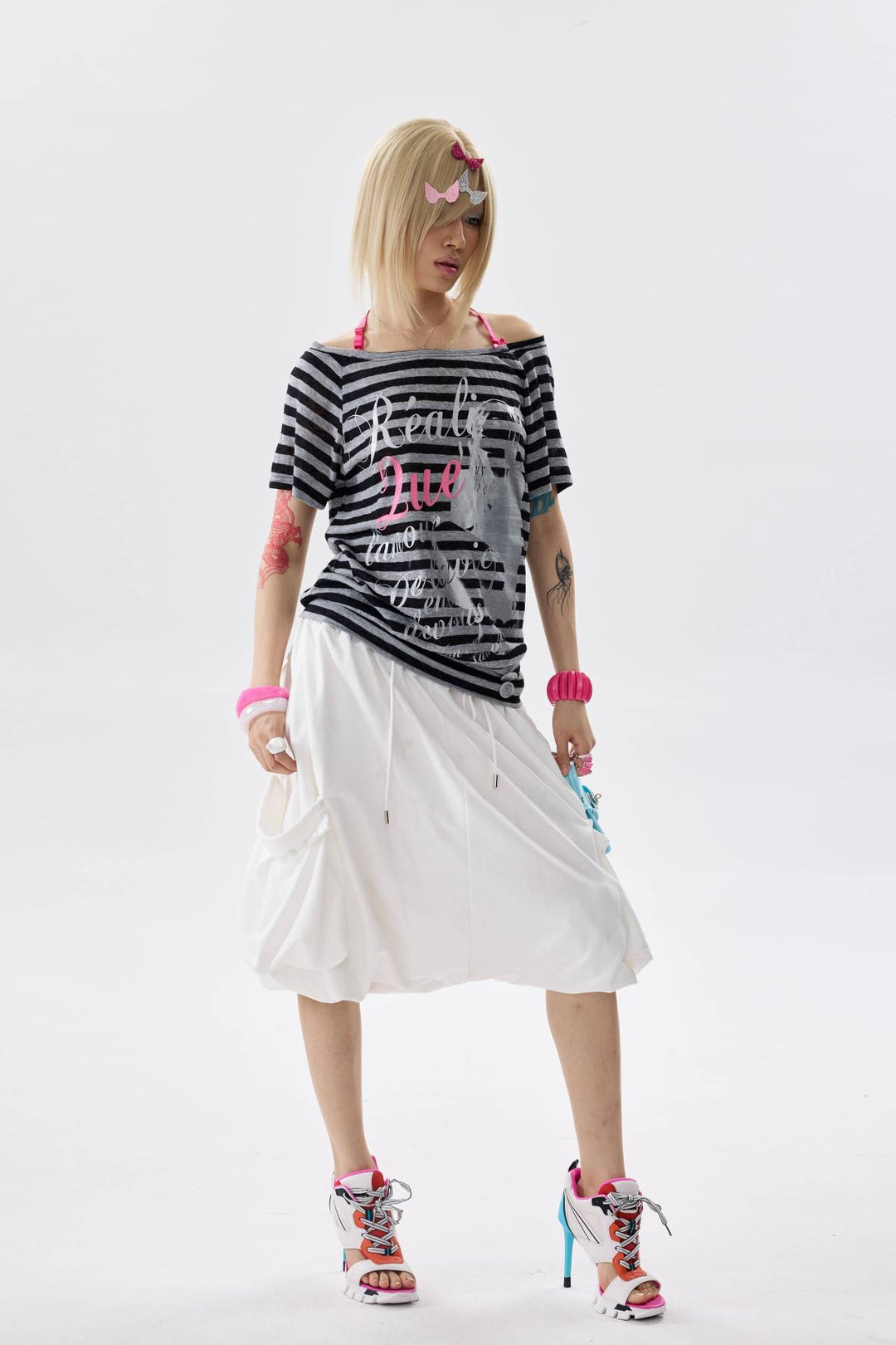 Low Rise Drop Pants