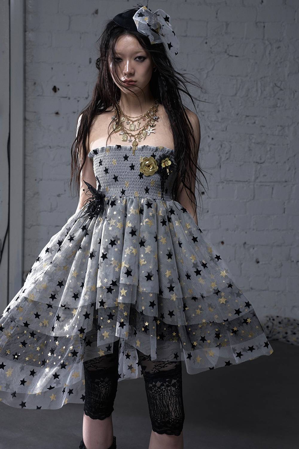 Gradient Star Dress