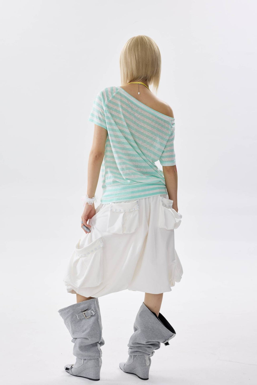 Low Rise Drop Pants