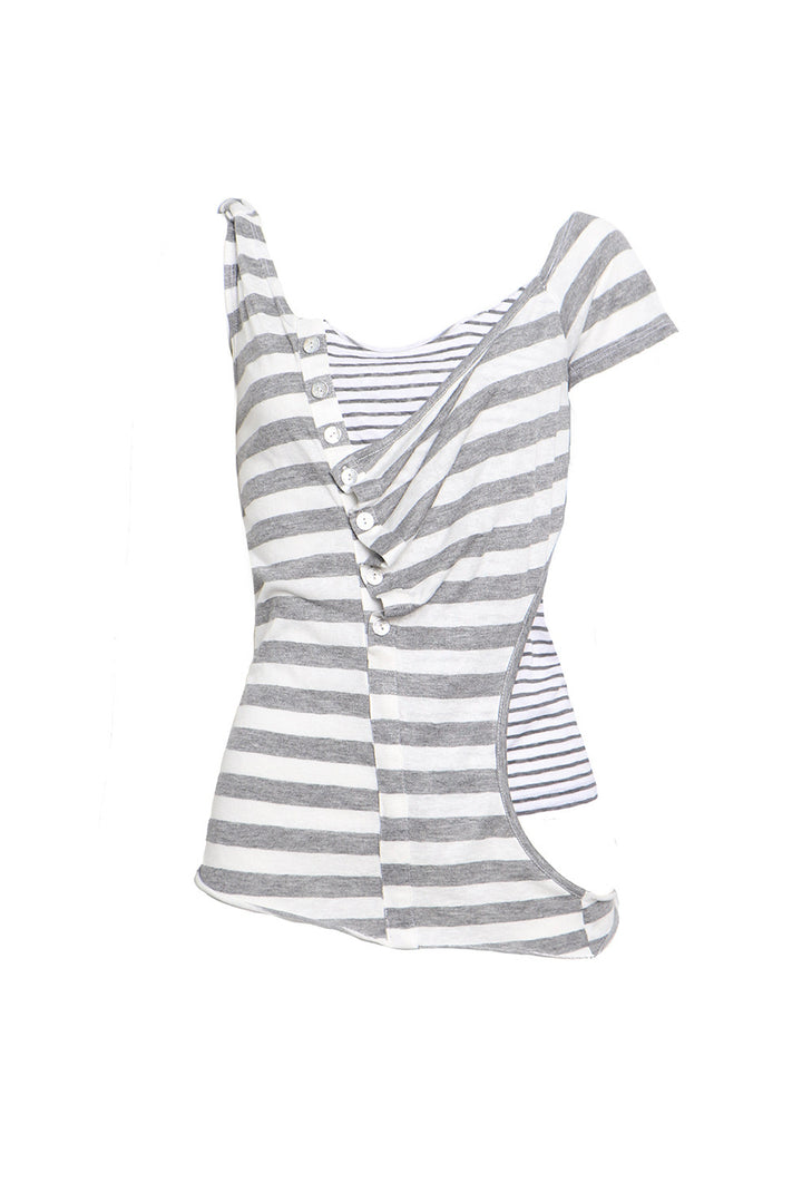 Cleo Striped Layered Top