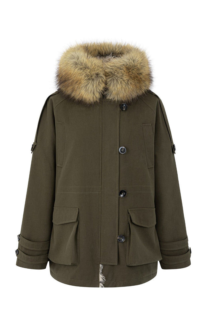 Vivi Military Parka Coat