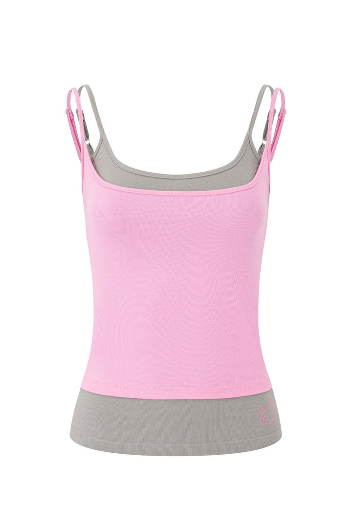 Chloe Layered Rib Cami