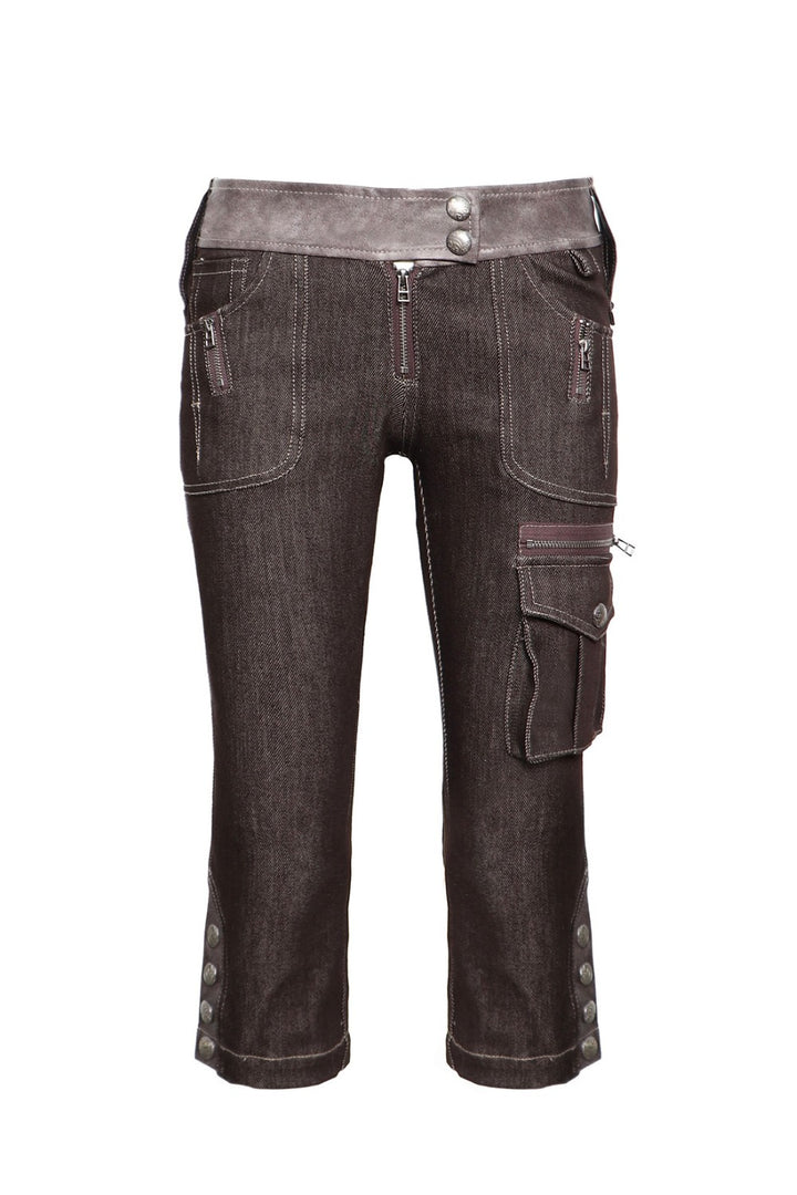 Aria Utility Capri Jeans