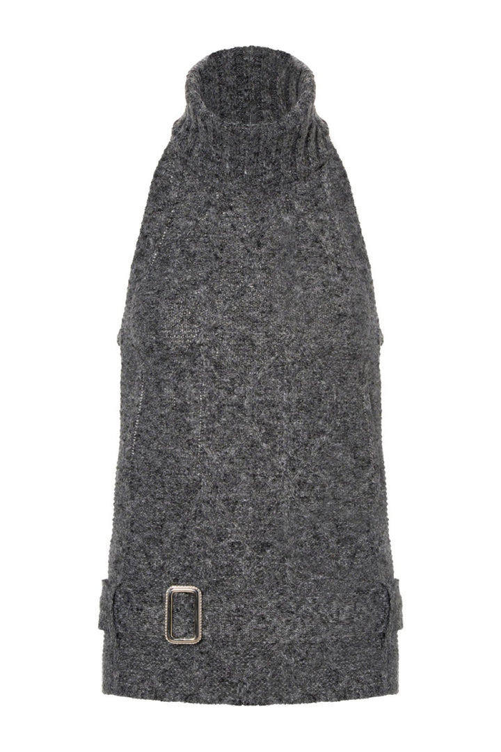 Kaia Open-Back Halter Top