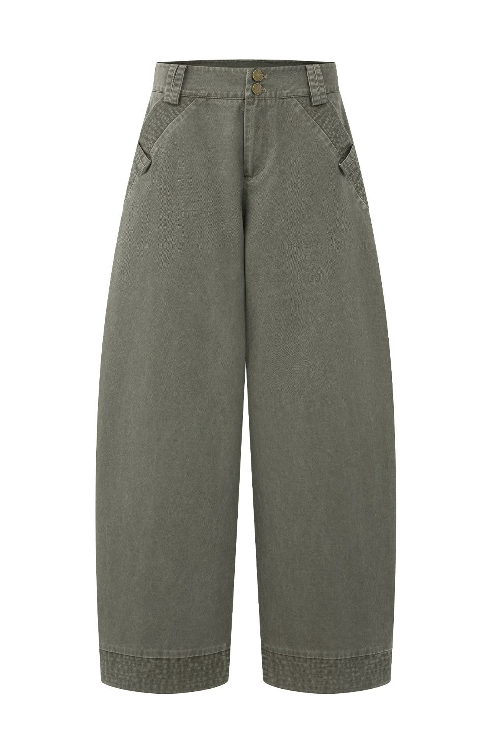 Sage Drift Barrel Jeans