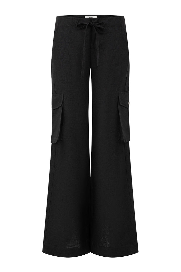 Zuri Linen Flare Pants