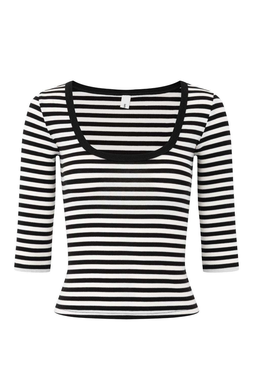Amélie Black Stripe Top
