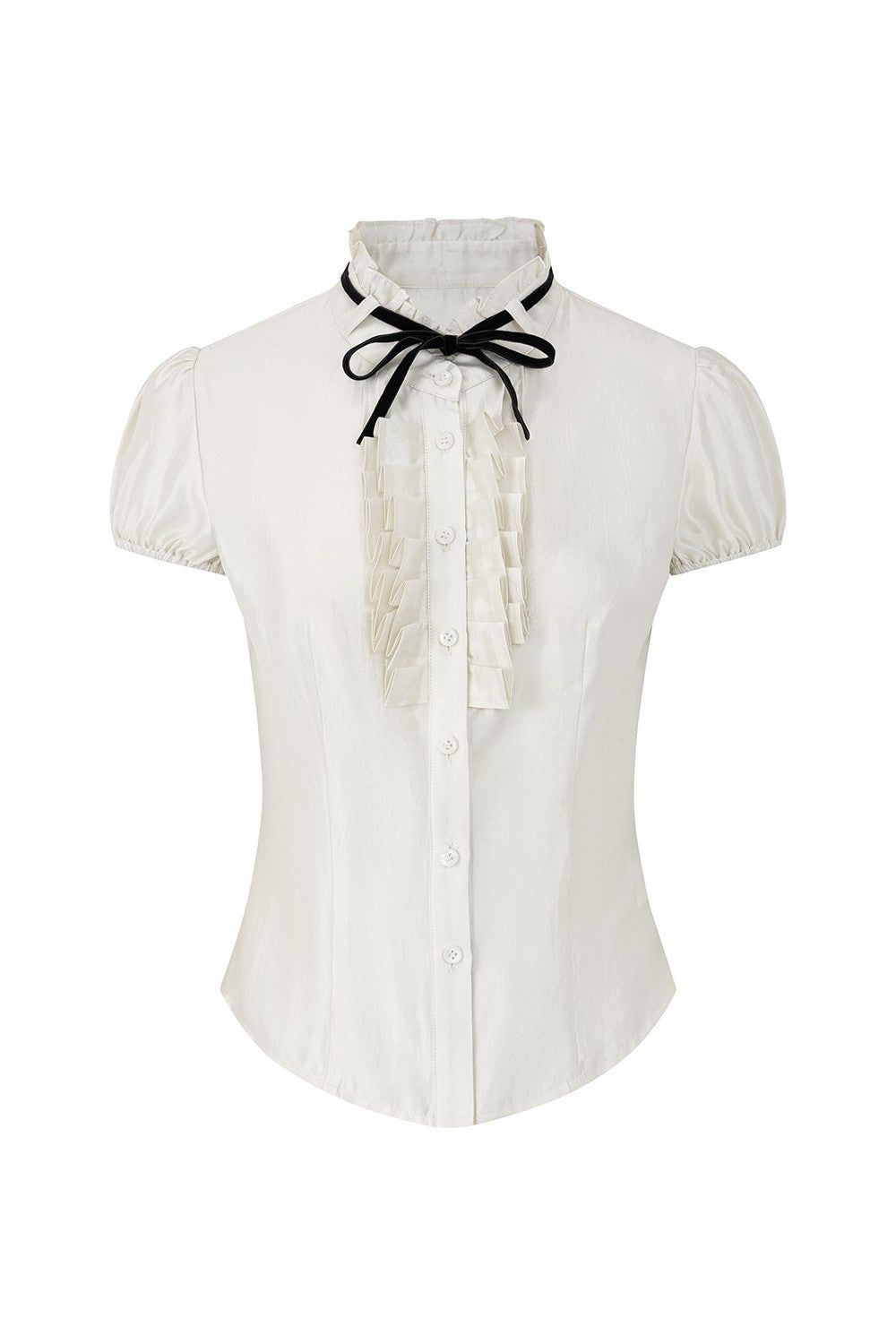 Vivienne Ivory Puff Blouse