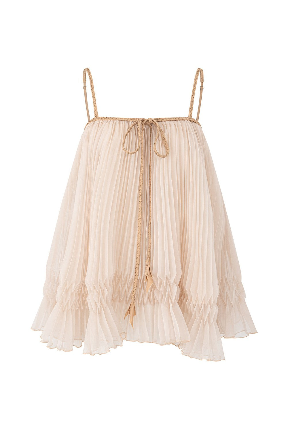 Mira Airy Ribbon Top