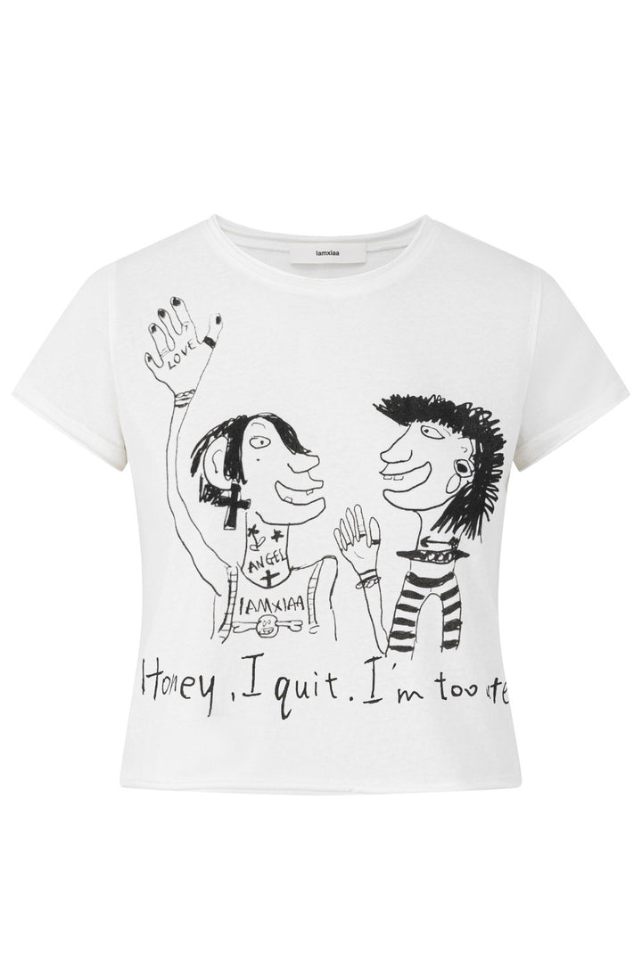 Sketch Graphic Baby Tee