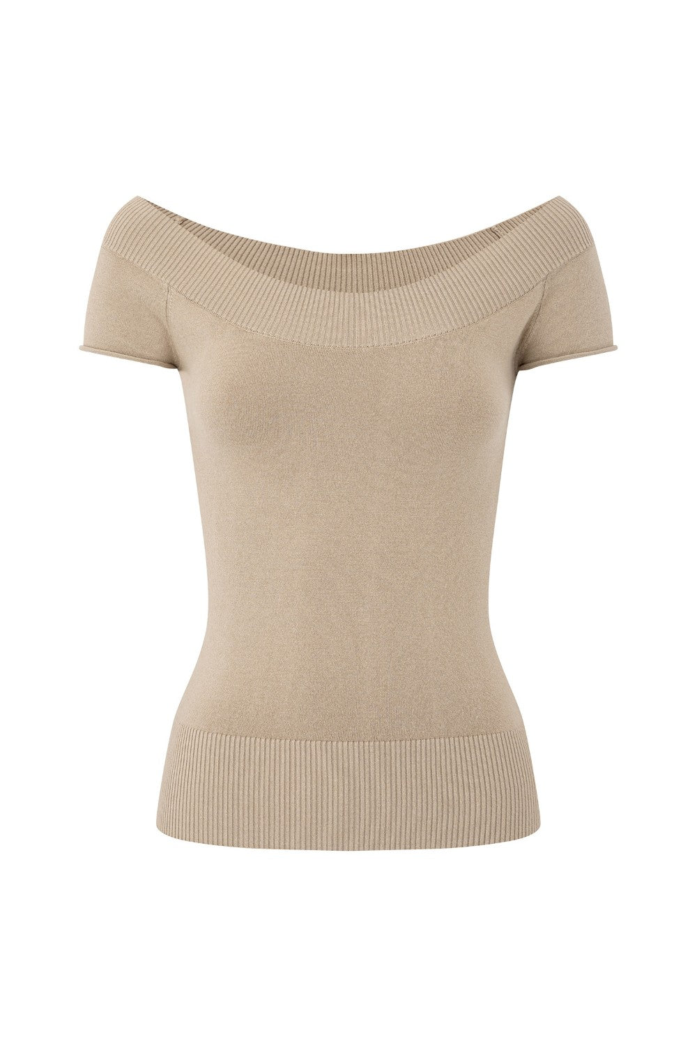 Emilia Off-Shoulder Knit Top
