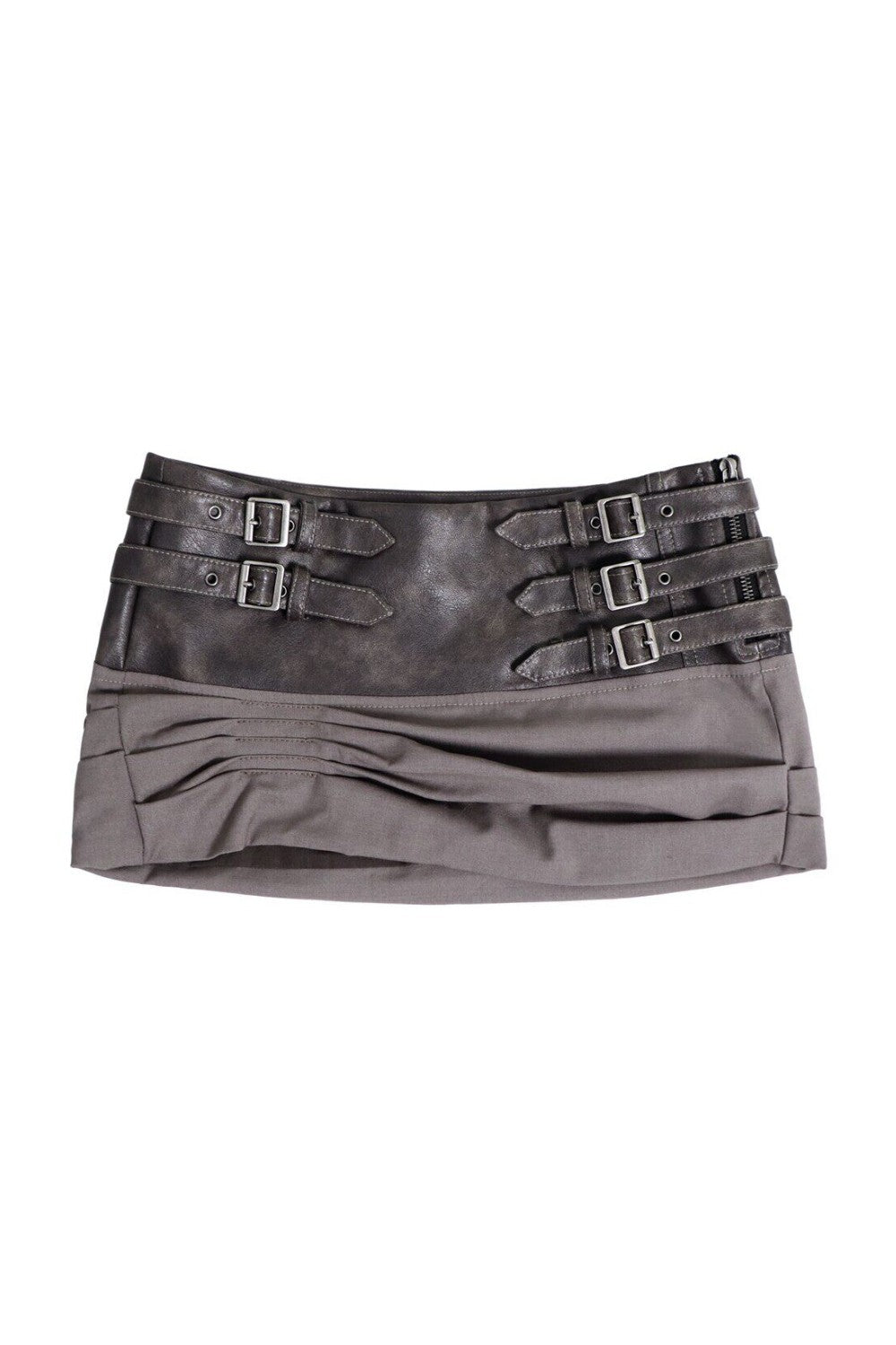 Vera Leather Mini Skirt