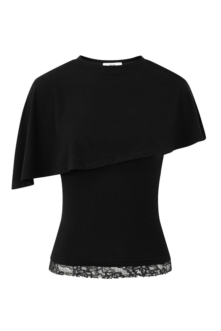 Serena Cape Overlay Top