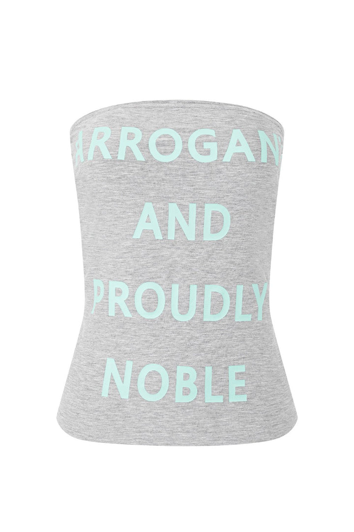 Aqua Statement Tube Top