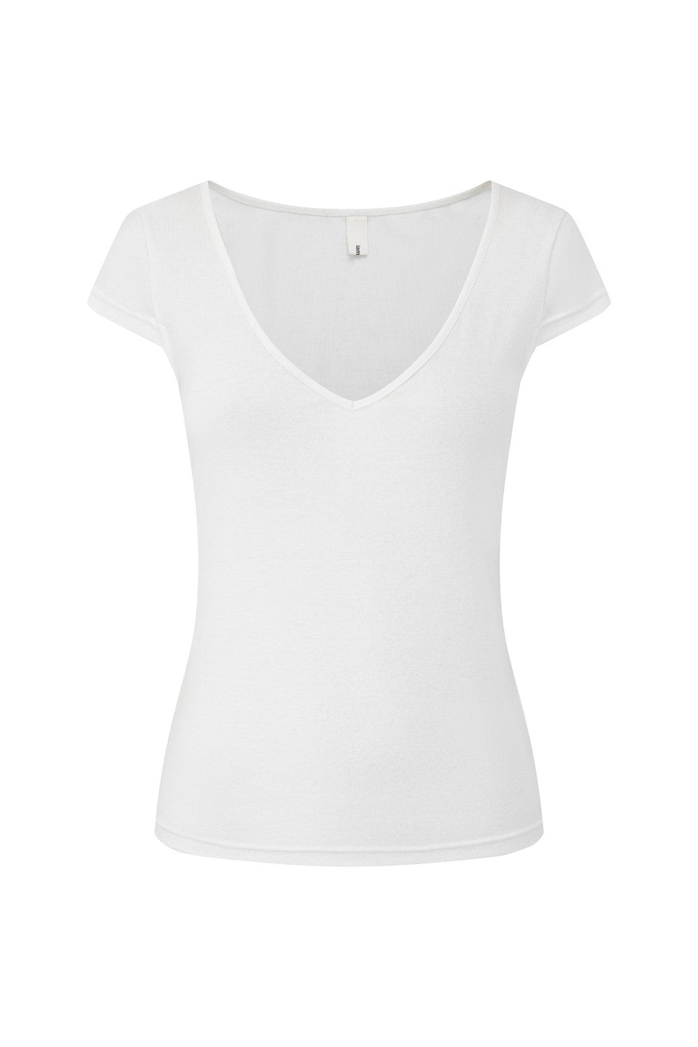 Airy V-Neck Slim Shirt
