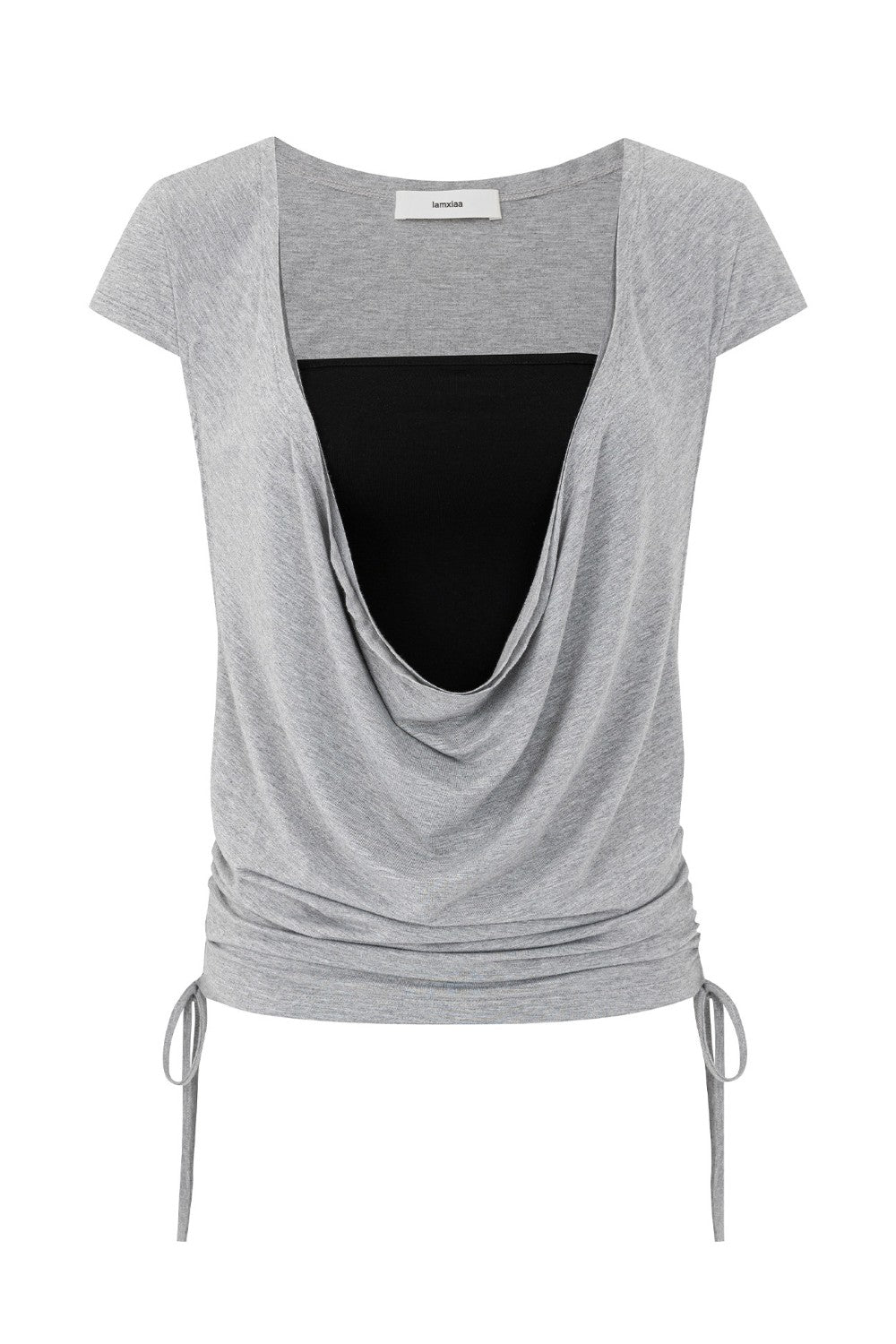 Chloe Draped Layered Top
