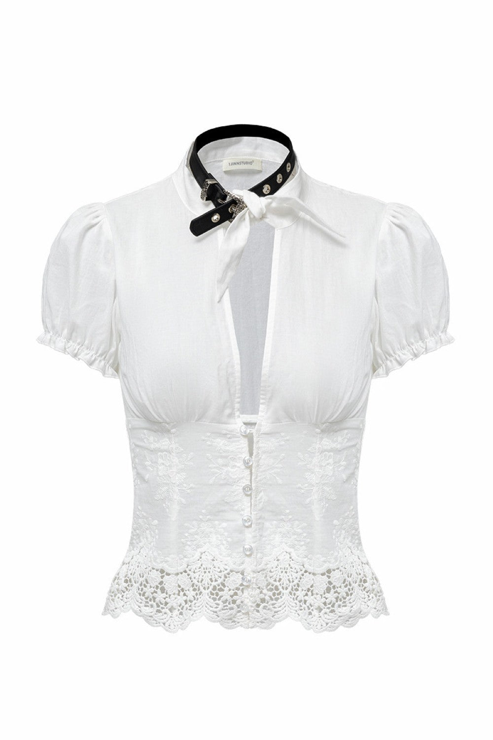 Parisian Ribbon Lace Blouse