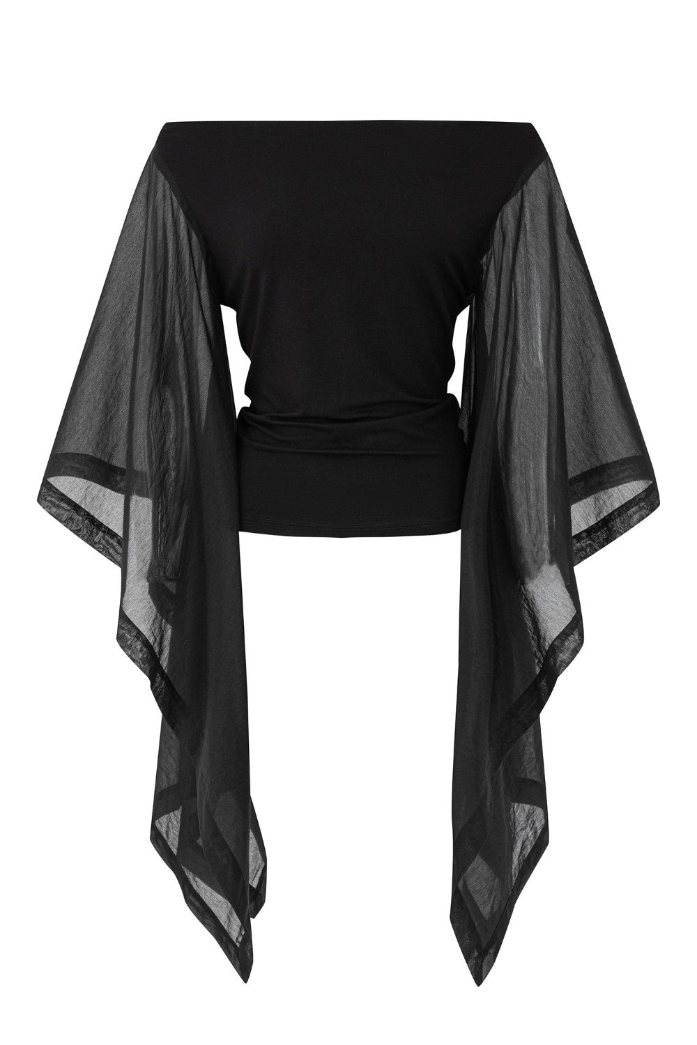 Black Swan Draped Top