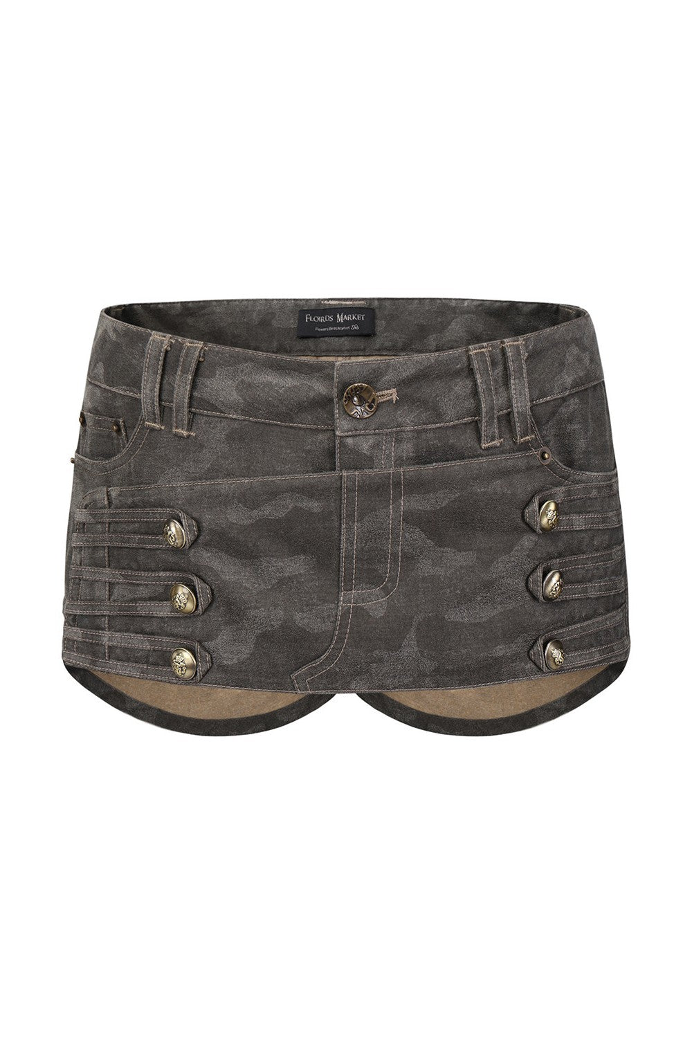 Downtown Camo Micro Skort