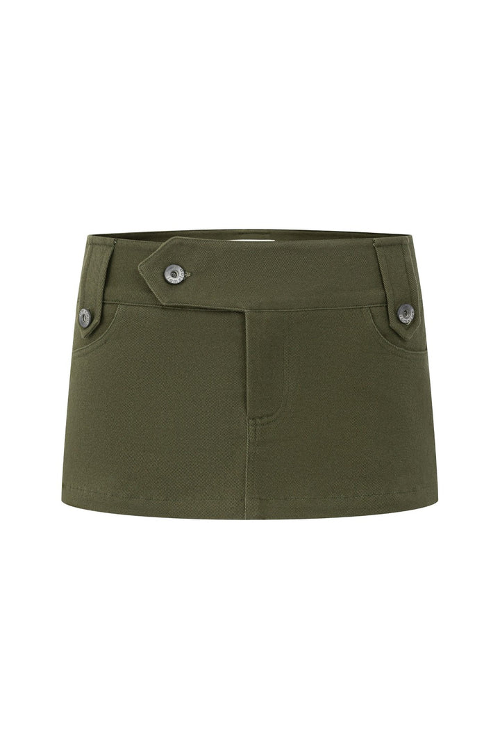 Nola Army Mini Skort
