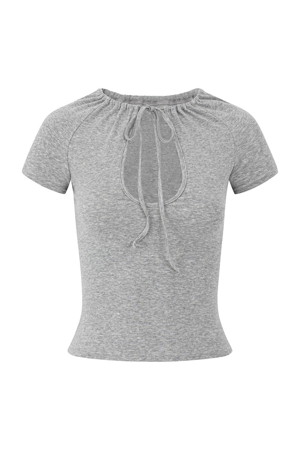 Vanna Tie Keyhole Top