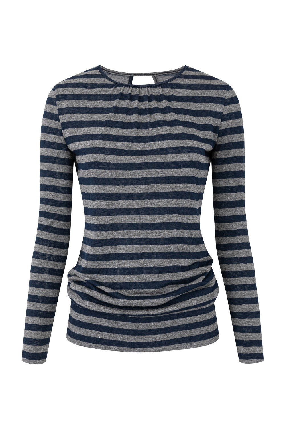 Marina Striped Openback Top