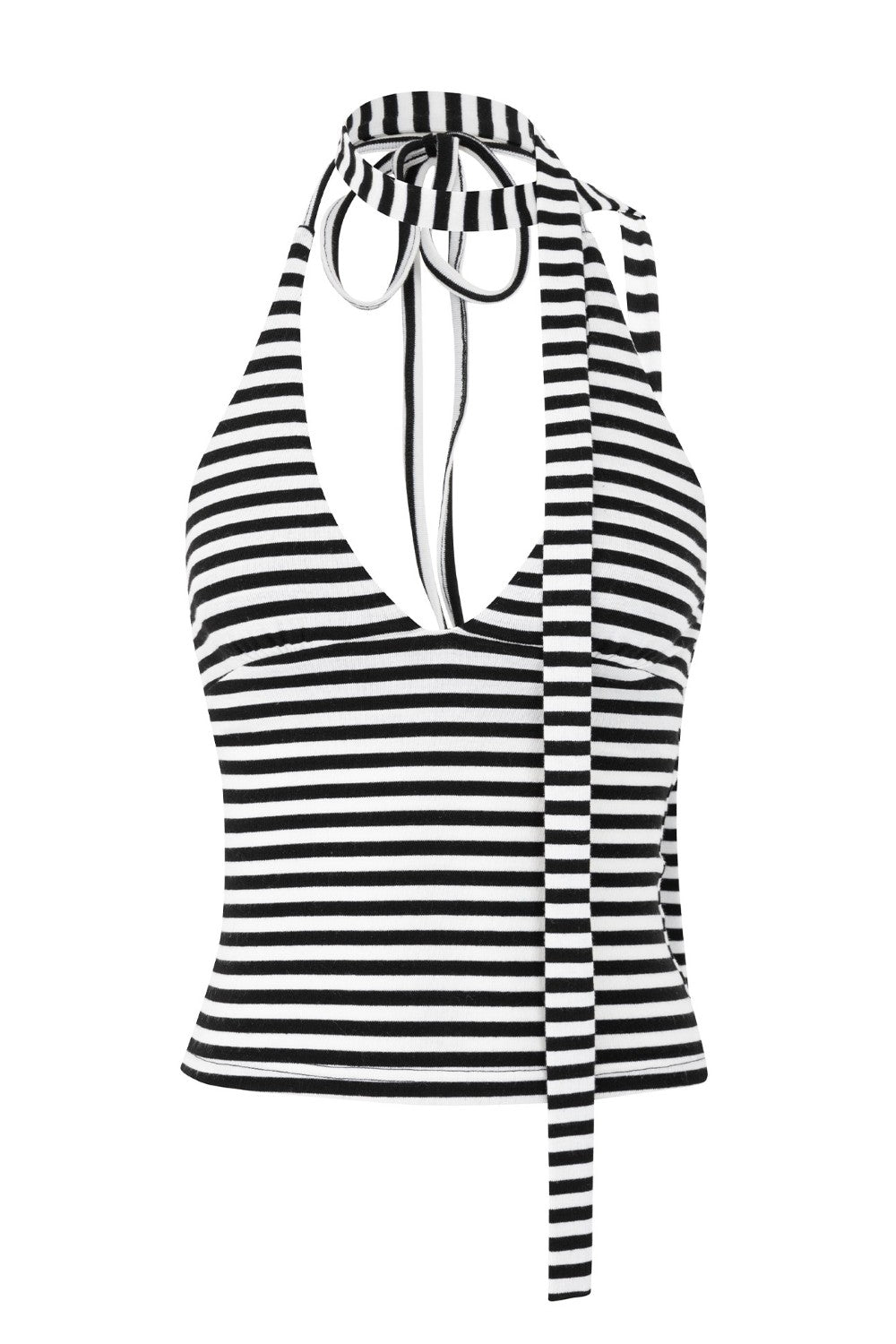 Chloe Striped Halter Cami