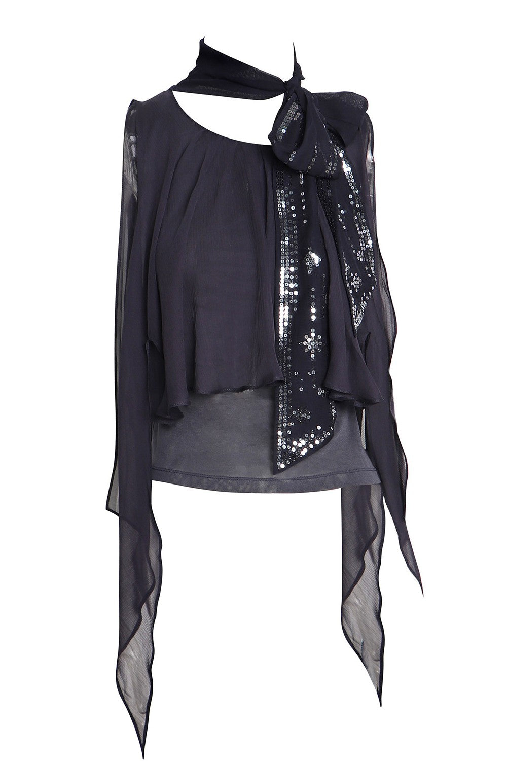 Vivienne Silk Scarf Top