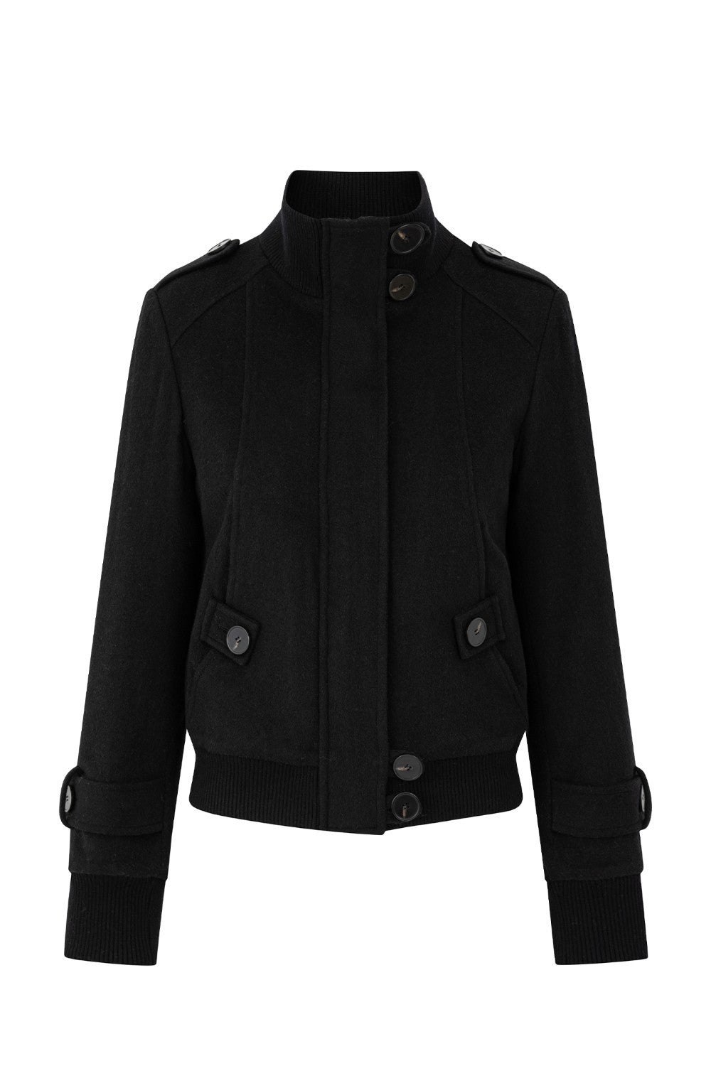 Ivy Stand-Collar Jacket