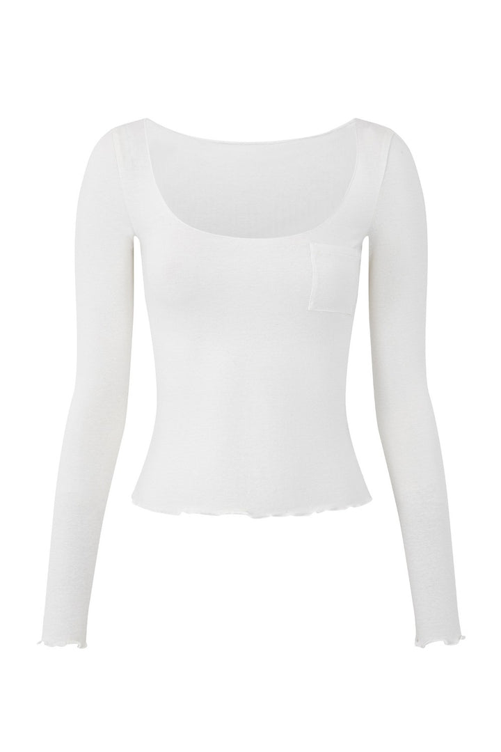 Moonlit Scoop Neck Top