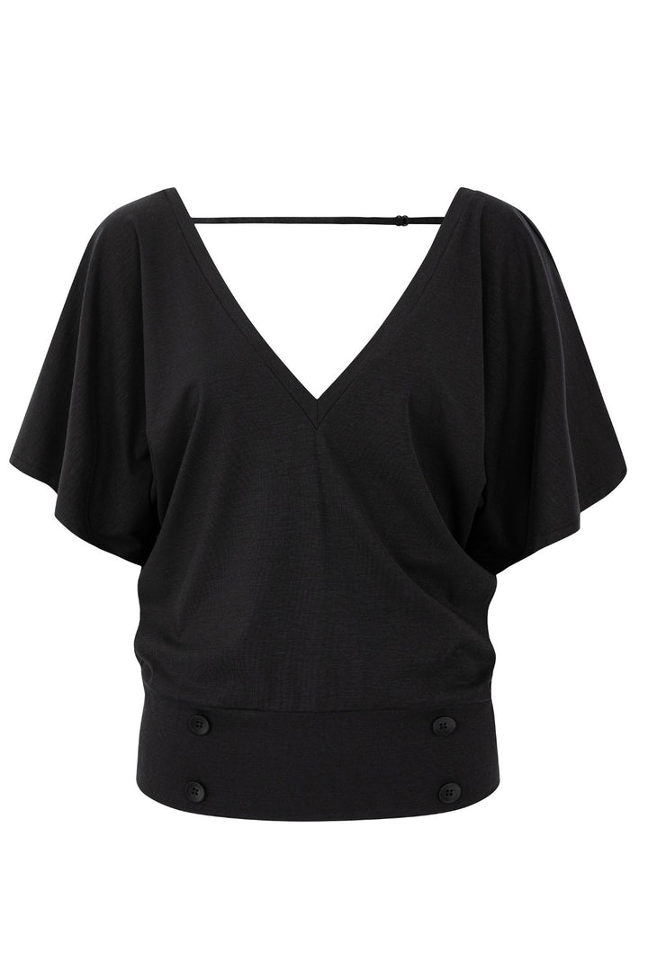 Noa V-Neck Butterfly Top