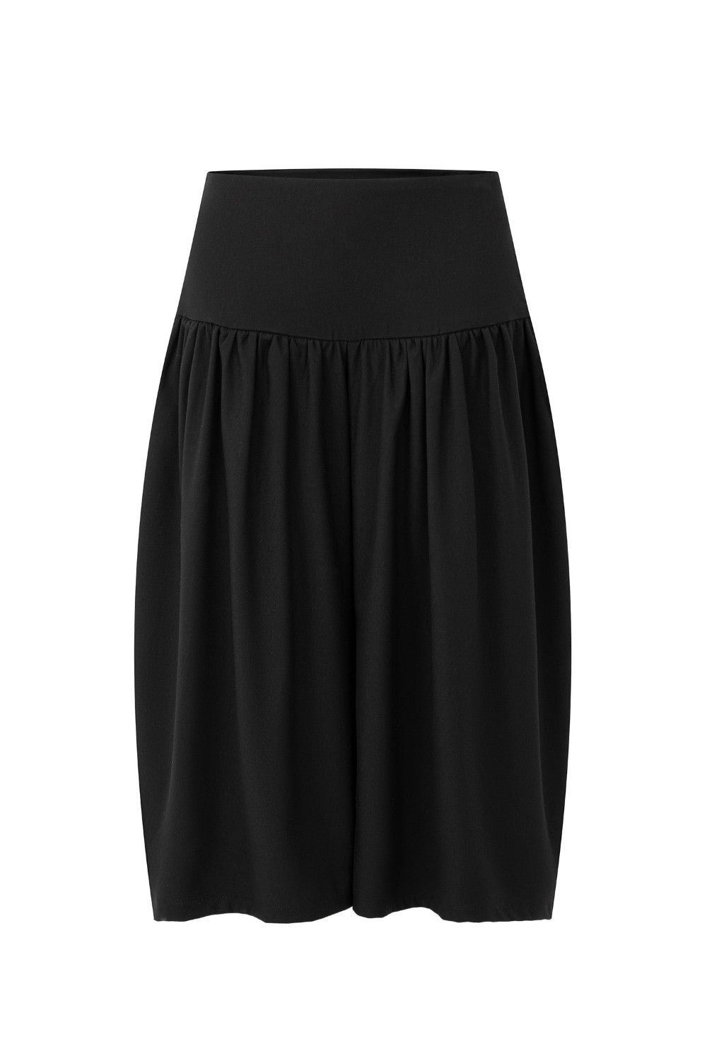 Draped Barrel Crop Pants