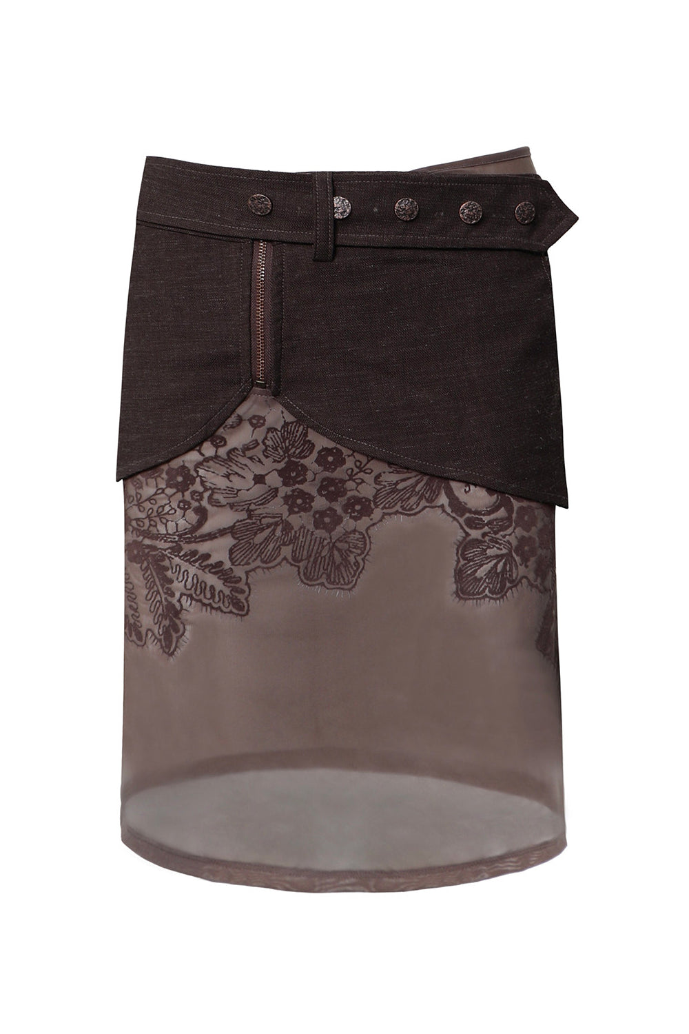 Twilight Sheer Overlay Skirt