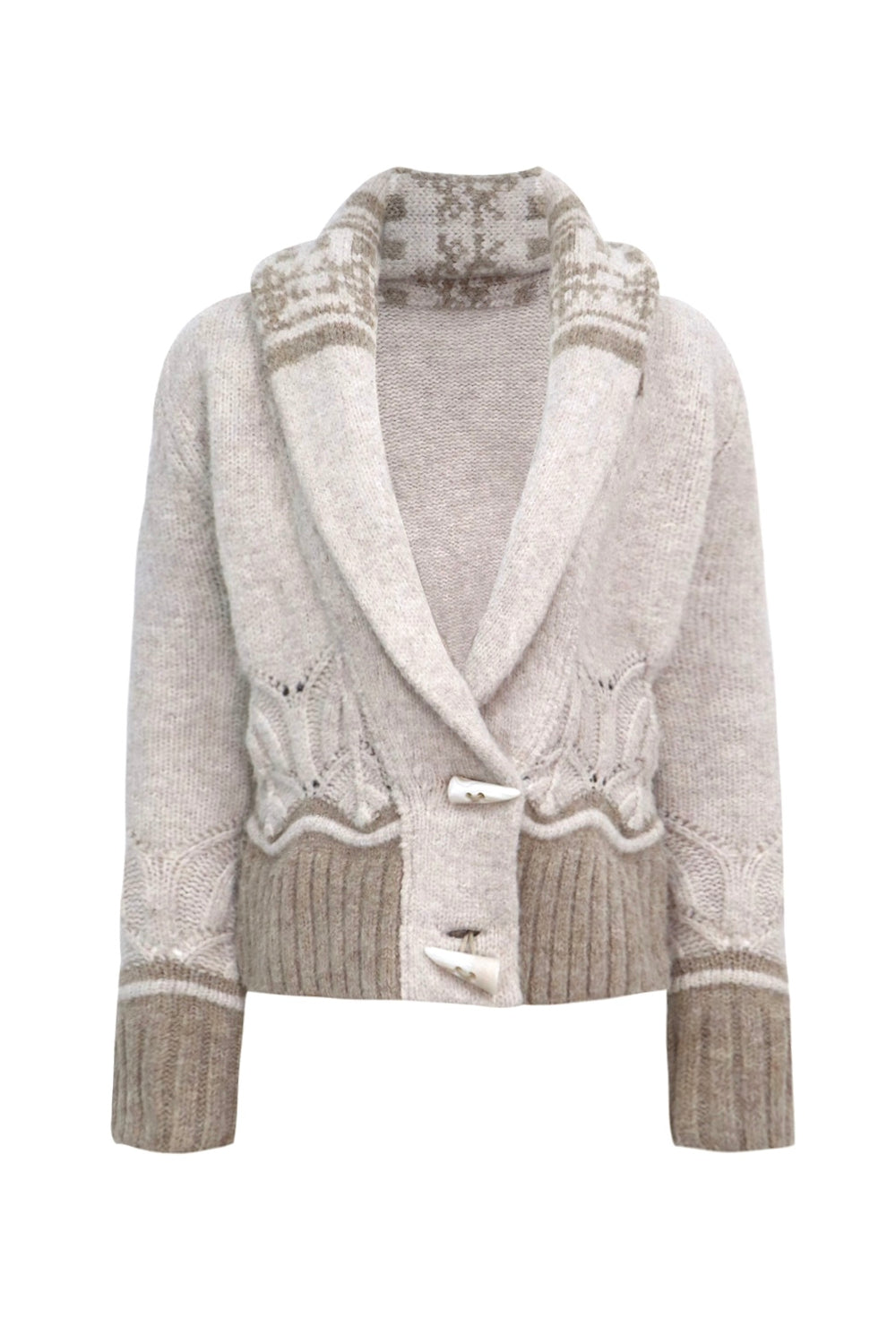 Knit Snow Cardigan