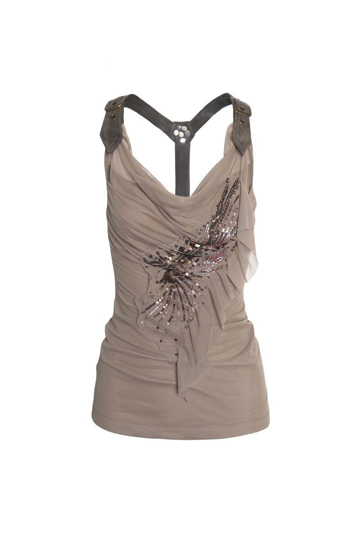 Dusk Sparrow Draped Top