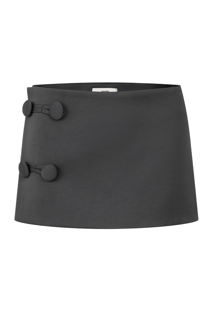 Camille Button Mini Skirt