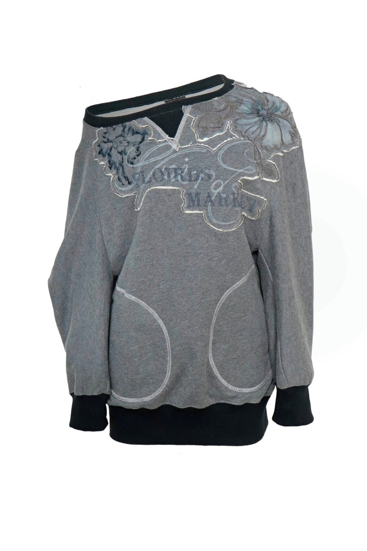 Logo Floral Sweatshirt