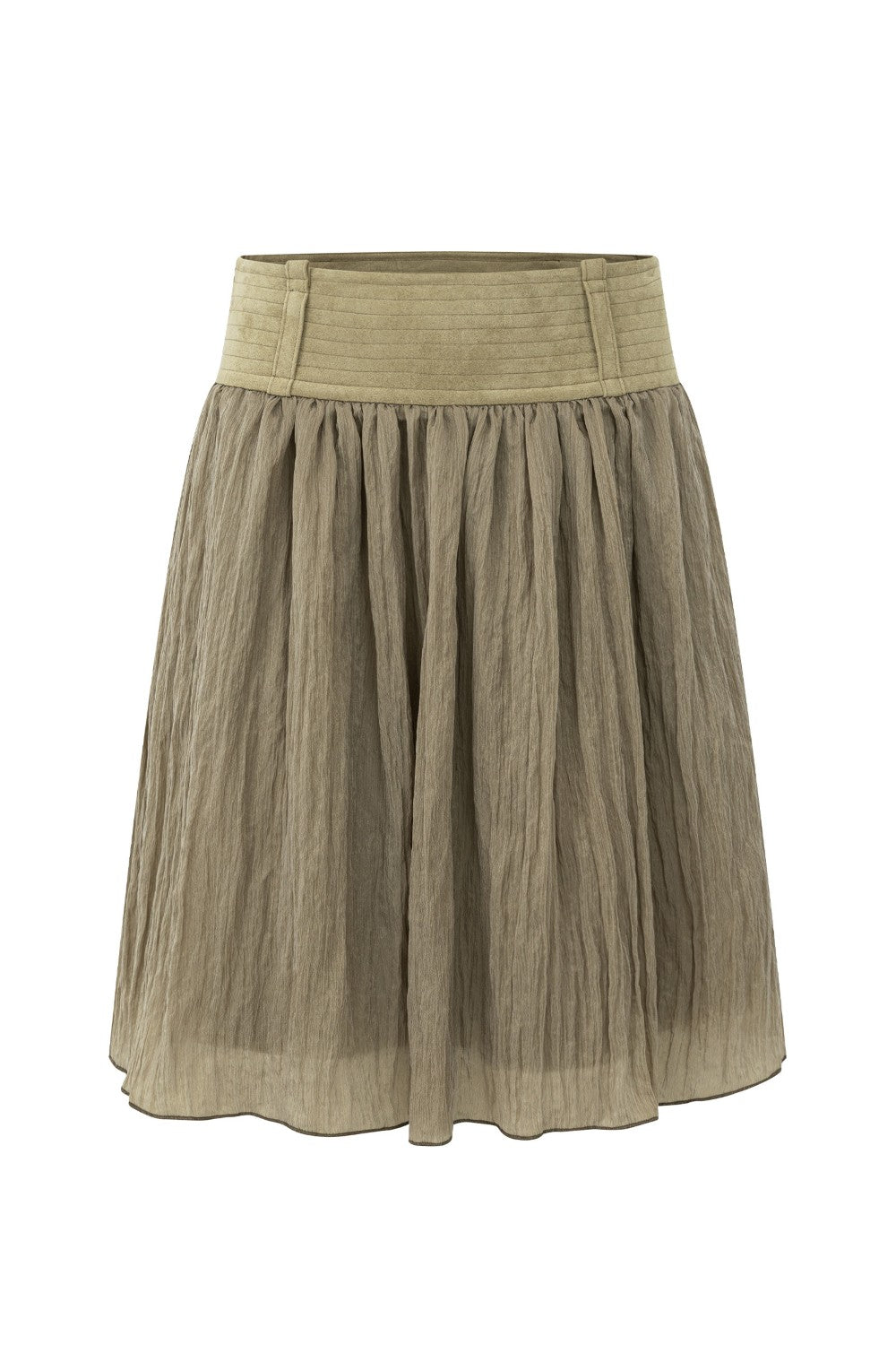 Sage Reverie Pleated Skirt