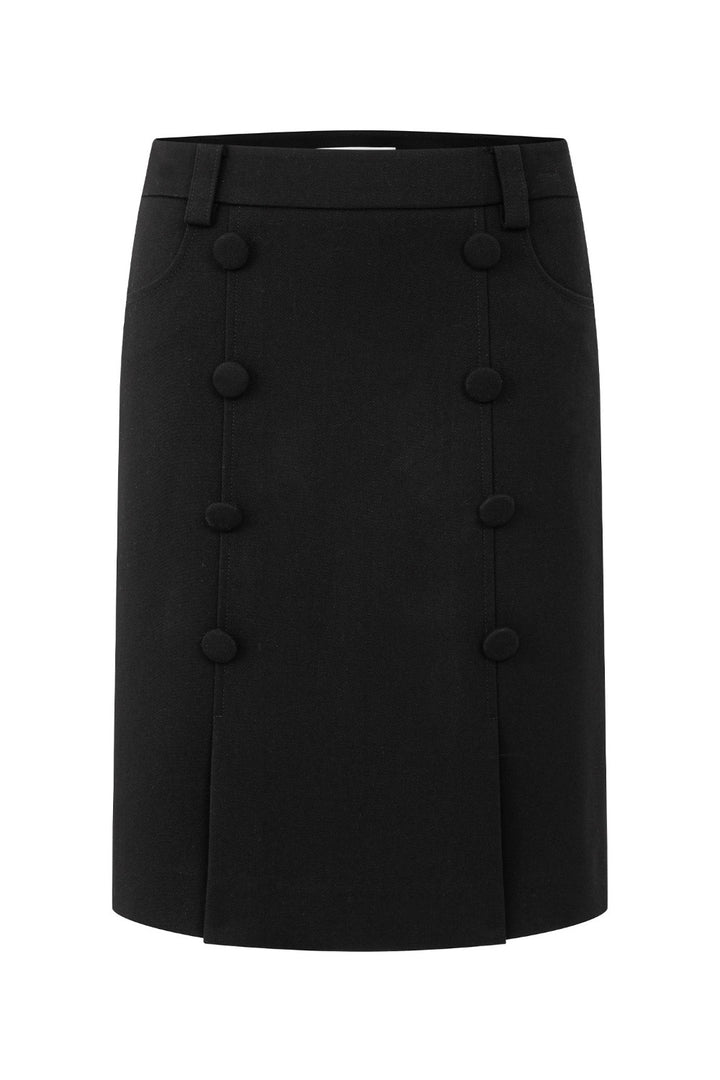 Double Breasted Pencil Skirt