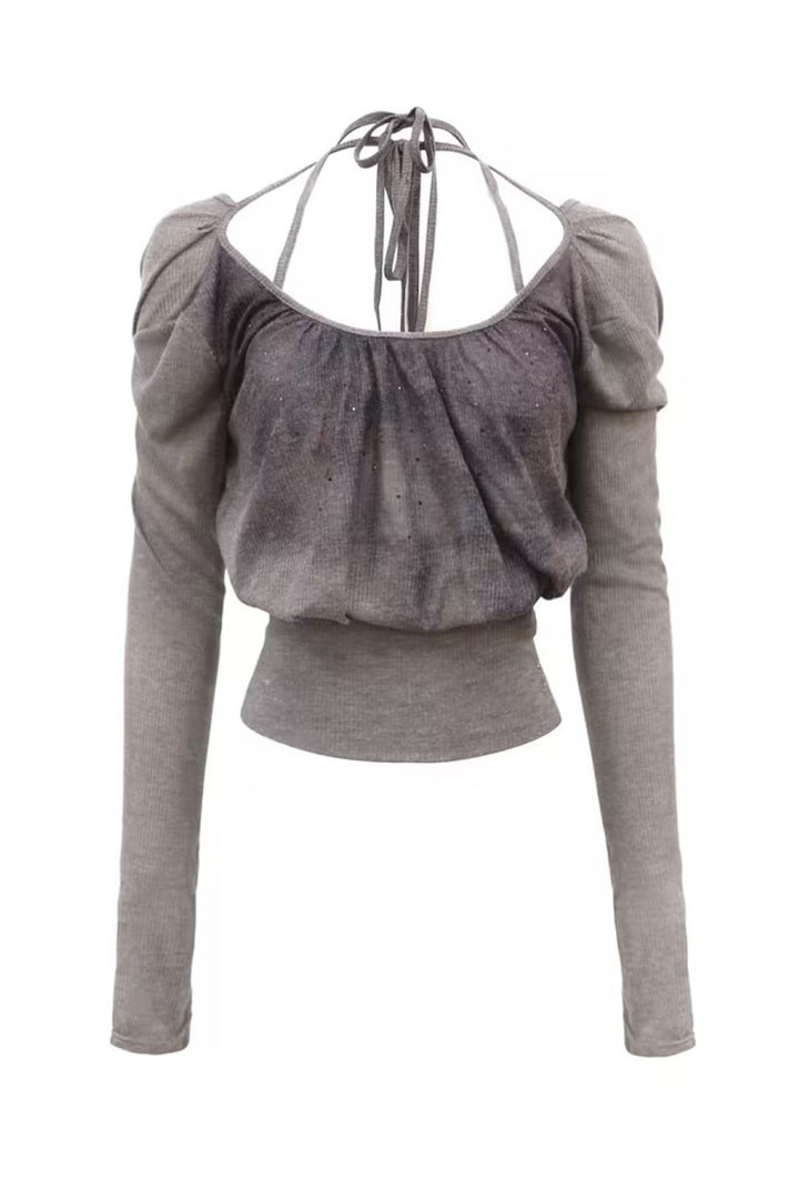 Eloise Draped Backless Top