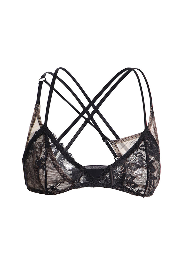 Dahlia Sheer Lace Bralette