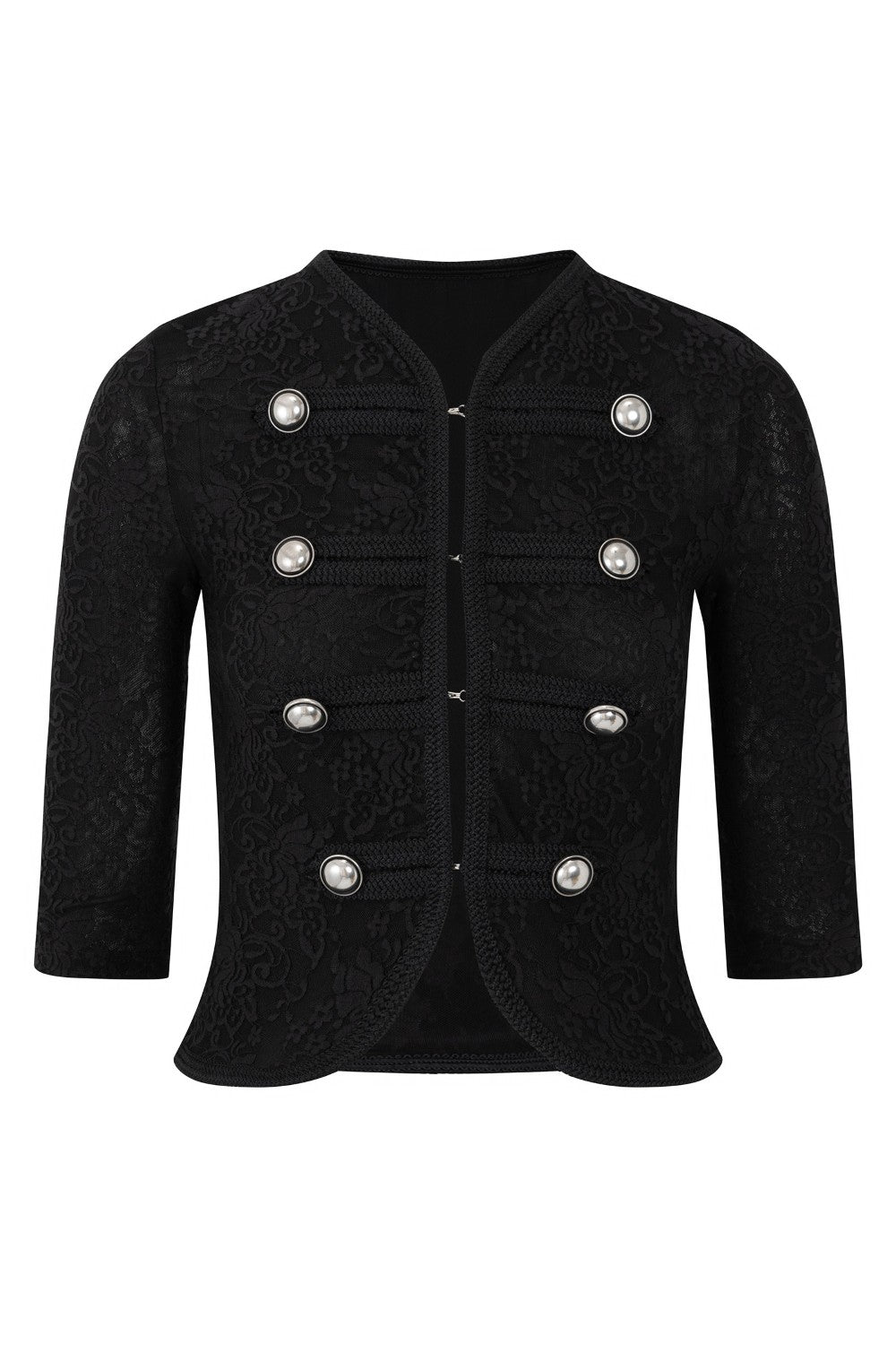 Gilded Court Lace Top
