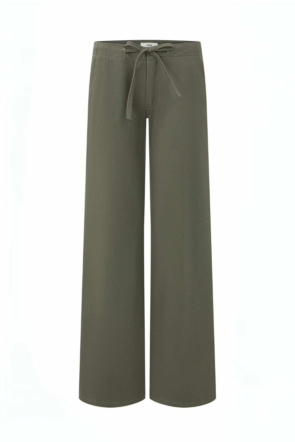 Mila Drawstring Straight Pants