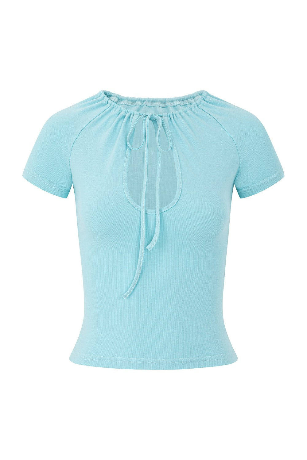 Vanna Tie Keyhole Top