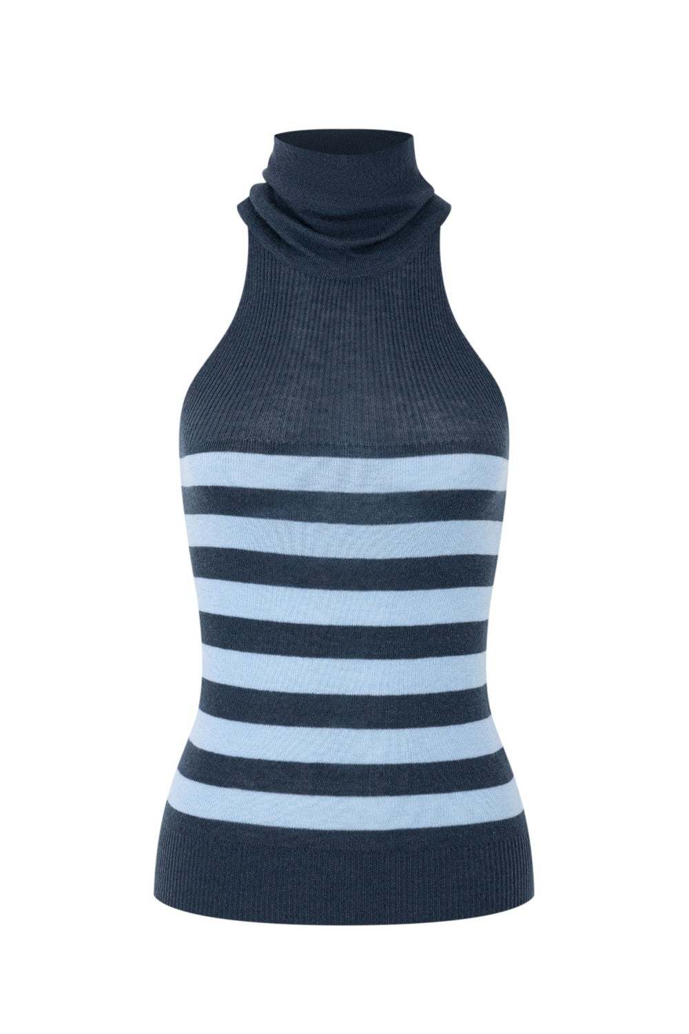 Cleo Striped Turtleneck Top