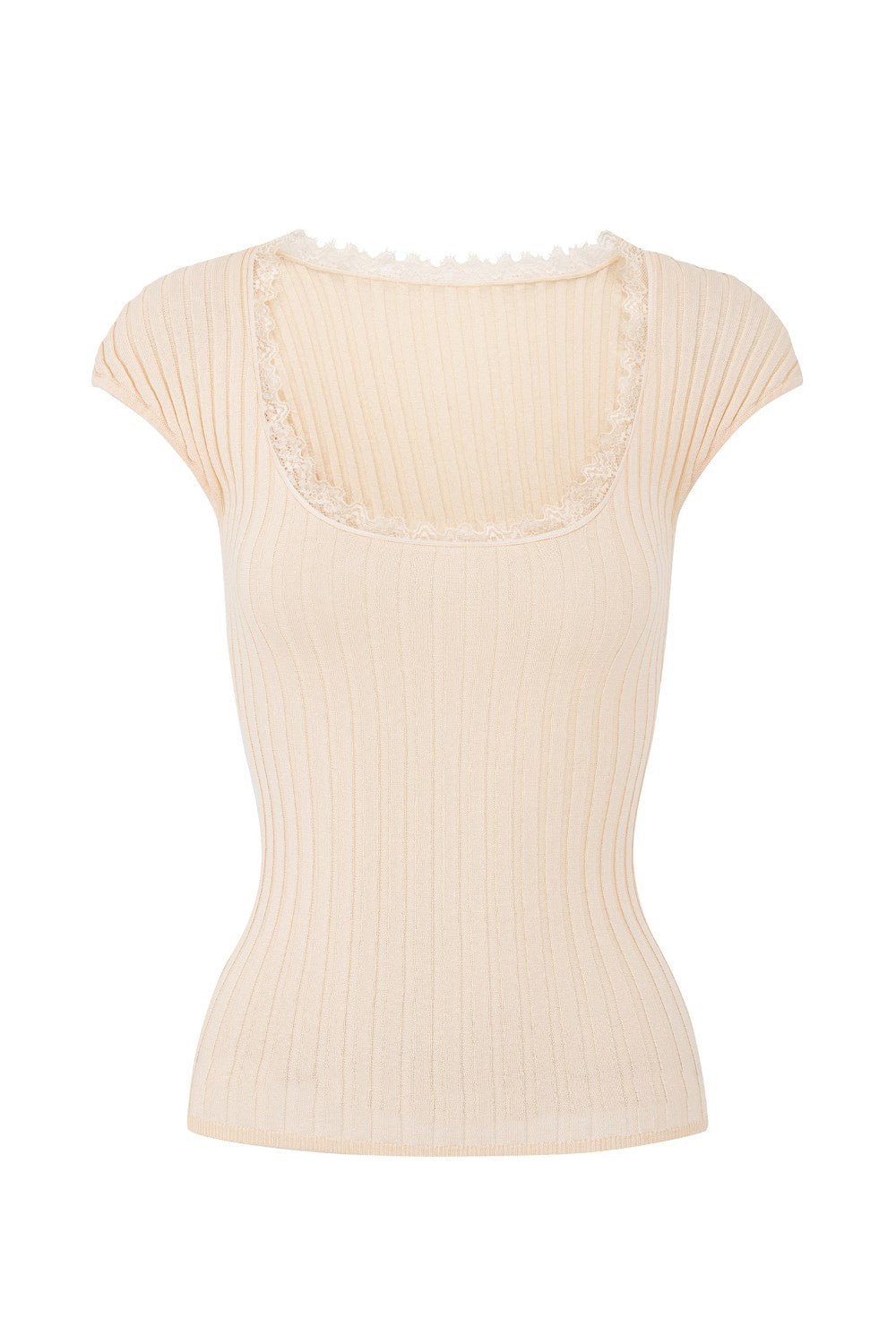 Camille U-Neck Lace Top